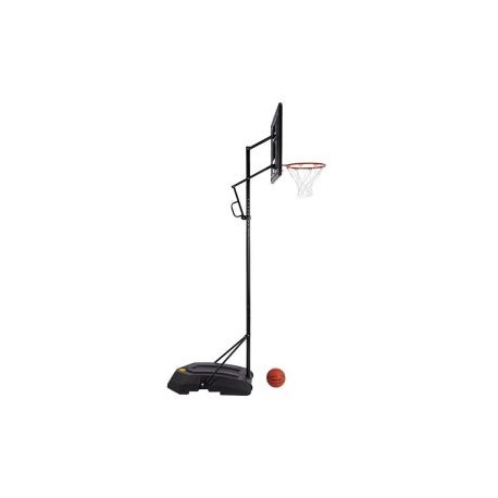 Tablero y canasta de basquet con poste y base marca SKLZ