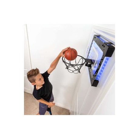 PRO MINI HOOP SHOWTIME canasta de baloncesto para puerta con luces LED